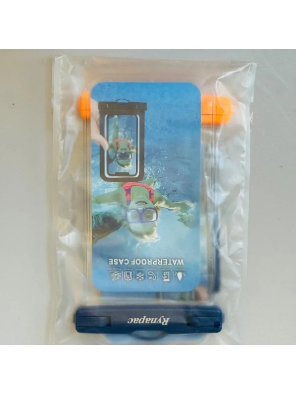 Waterproof Case Rynapac Clear  BO2 6.9”  Fishing Hiking
